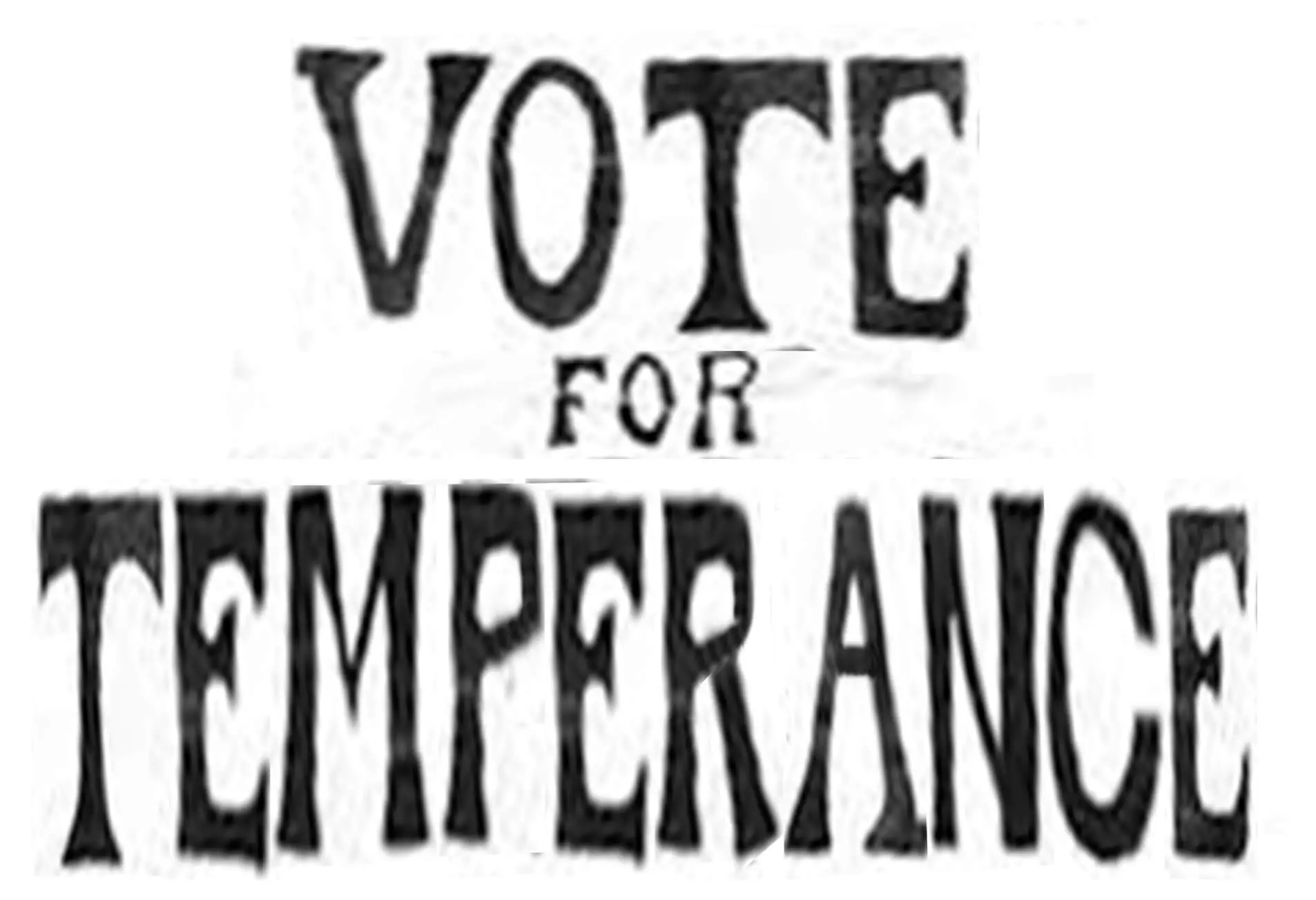 Vote for Temperance